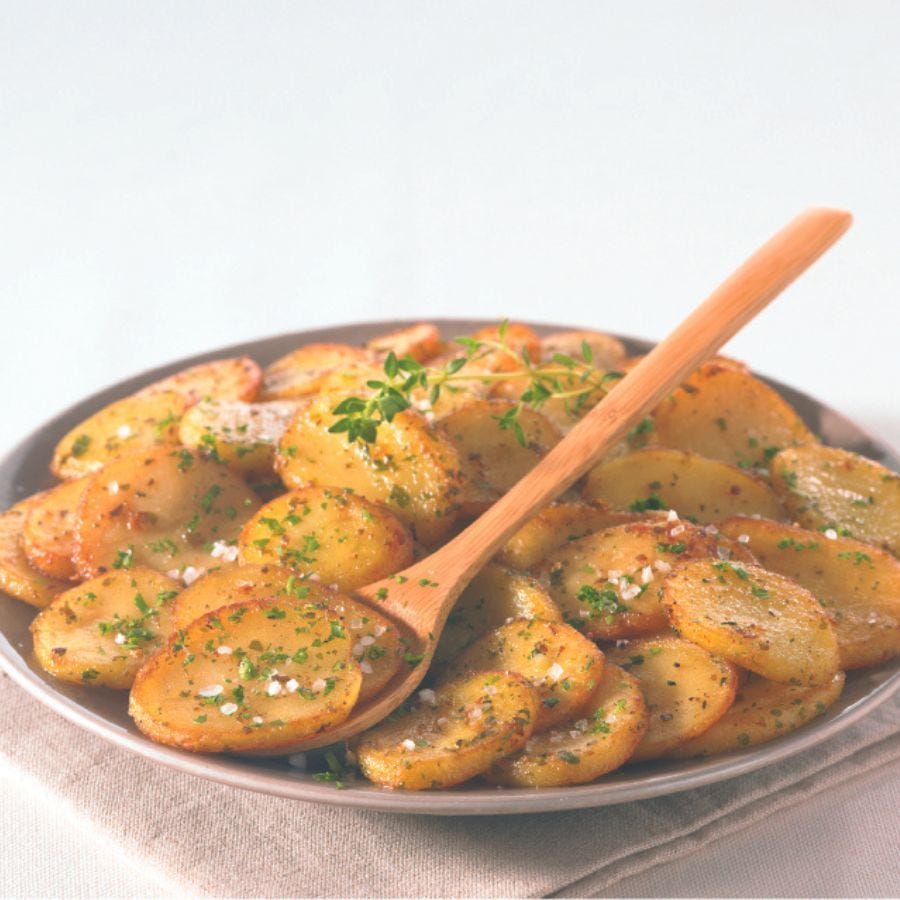 Poêlée de pomme de terre sarladaise