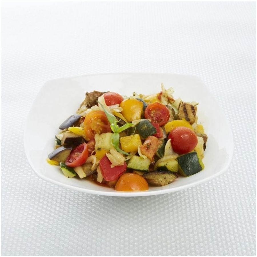 Poêlée côté sud aux légumes grillés