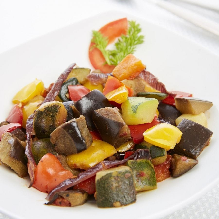 Mélange de légumes grillés