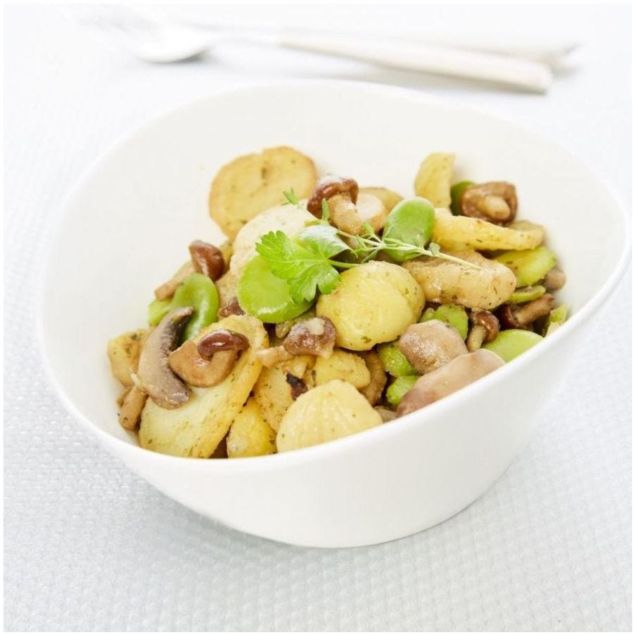 Poêlée gourmande légumes et marrons