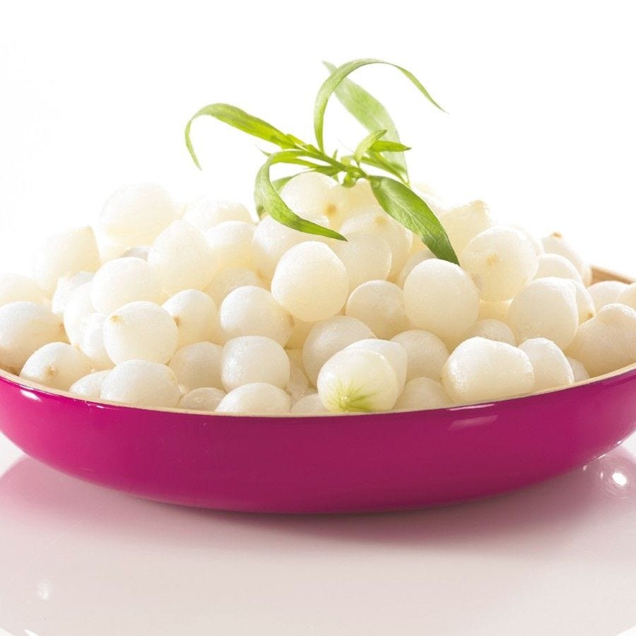 Petit oignon blanc blanchi IQF