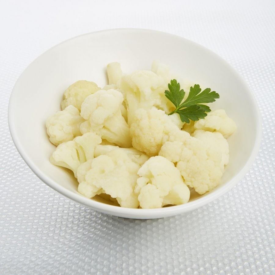 Chou-fleur en fleurettes bio cuit origine France