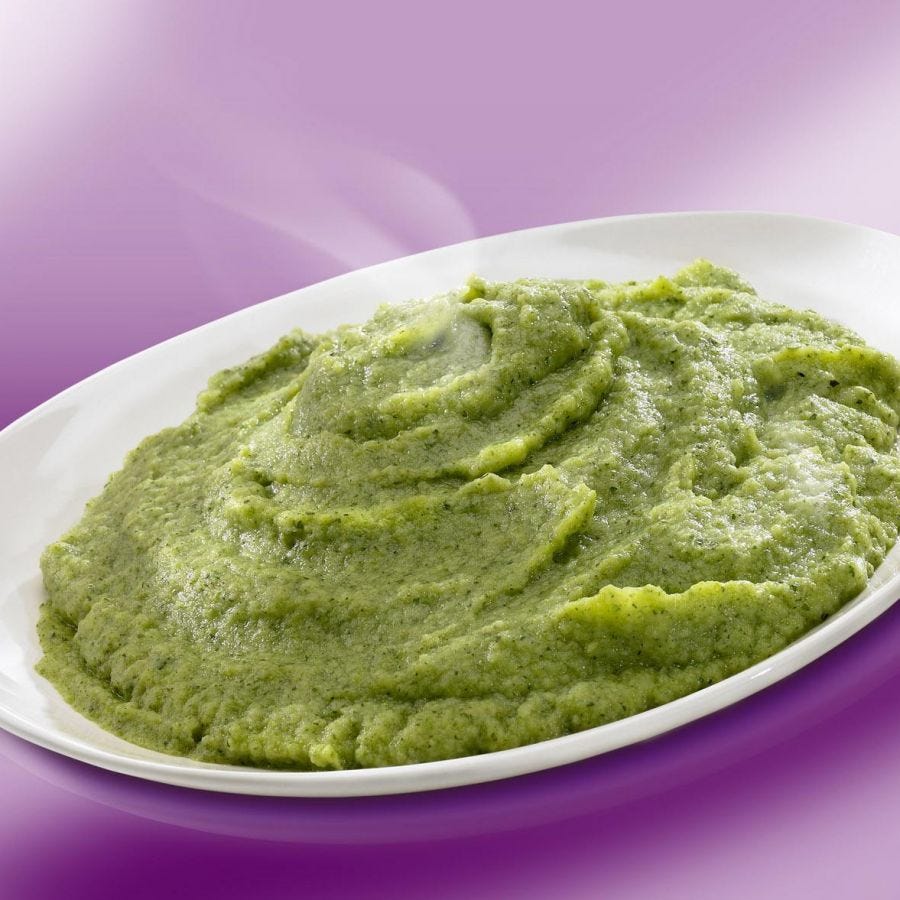 Purée de courgette cuite CE2 France