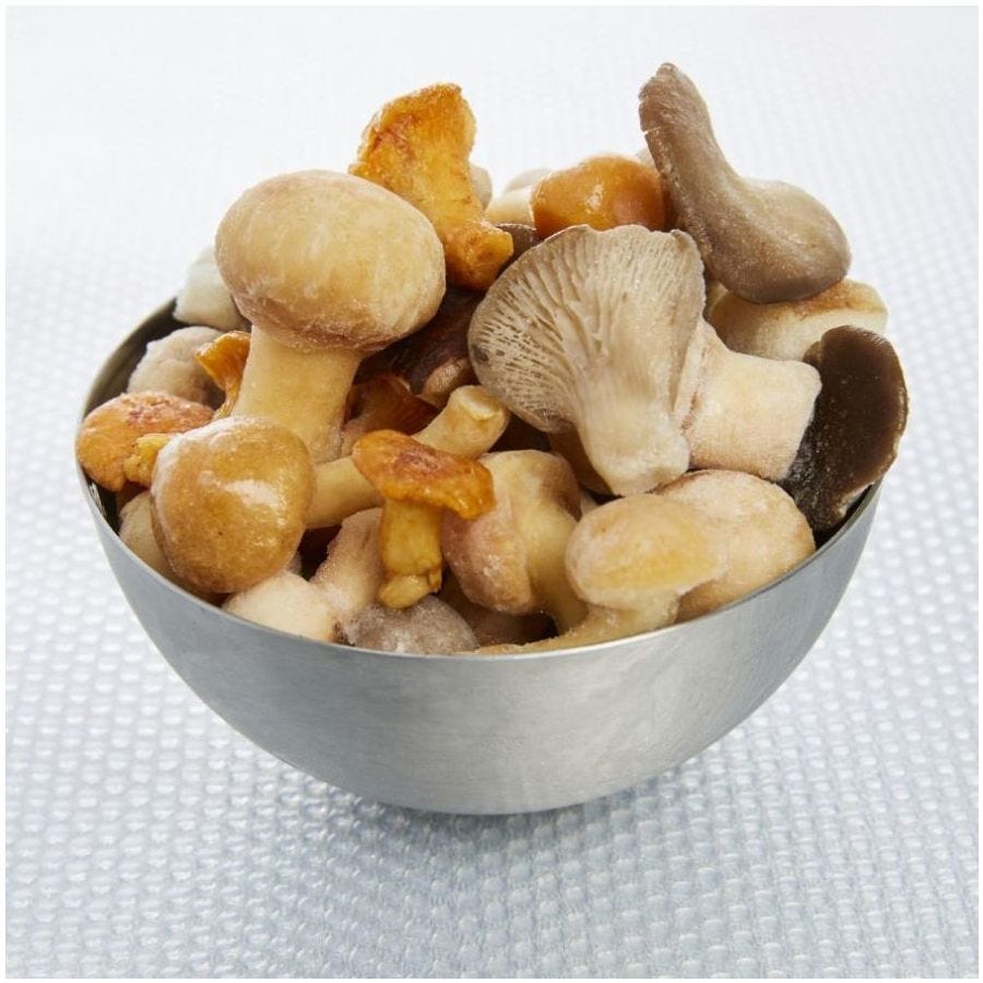Mélange de champignons miniatures