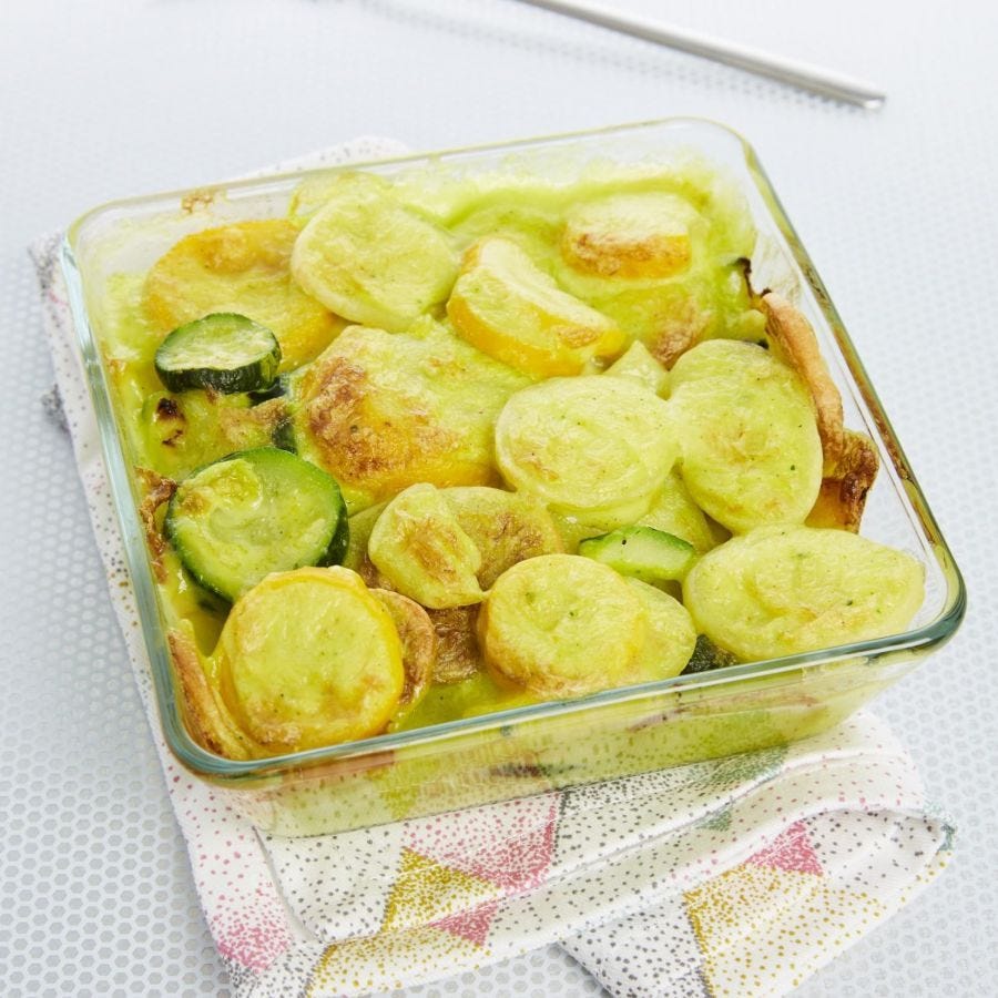 Gratin duo de courgettes et pomme de terre
