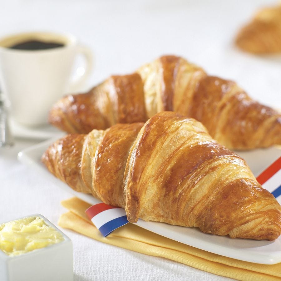 Croissant droit 23,5% beurre