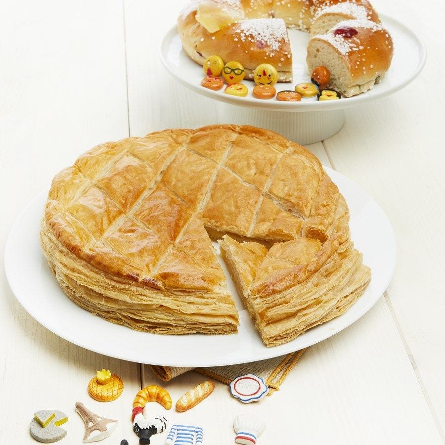 Brioche des rois pur beurre aux fruits confits