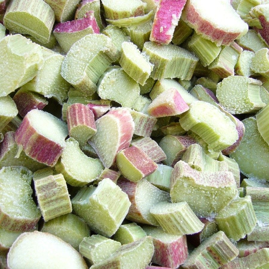 Rhubarbe en morceaux 