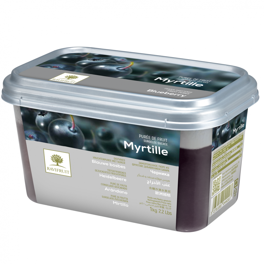 Purée de myrtille