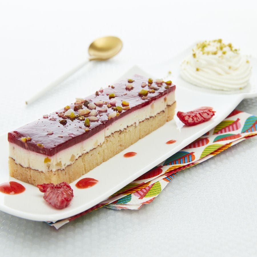 Allumette framboise nougat