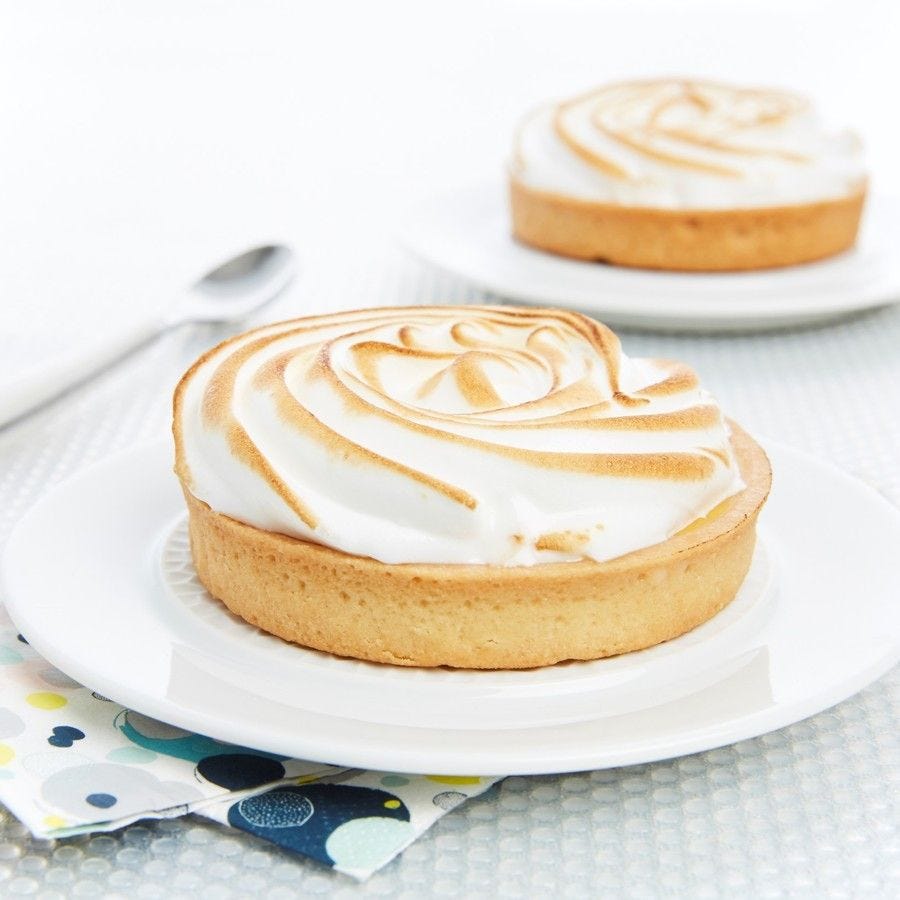 Tartelette au citron meringuée