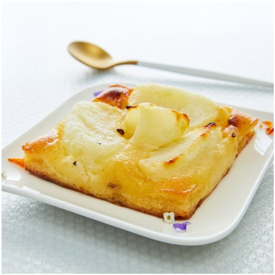 Tartelette briochée feuilletée aux pommes