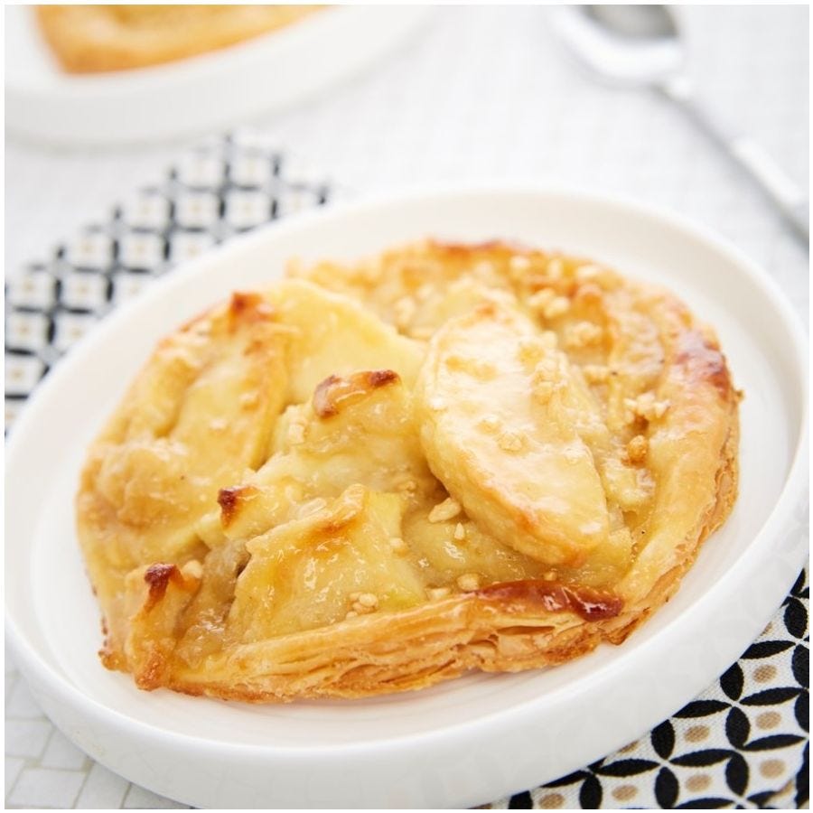 Tartelette fine aux pommes