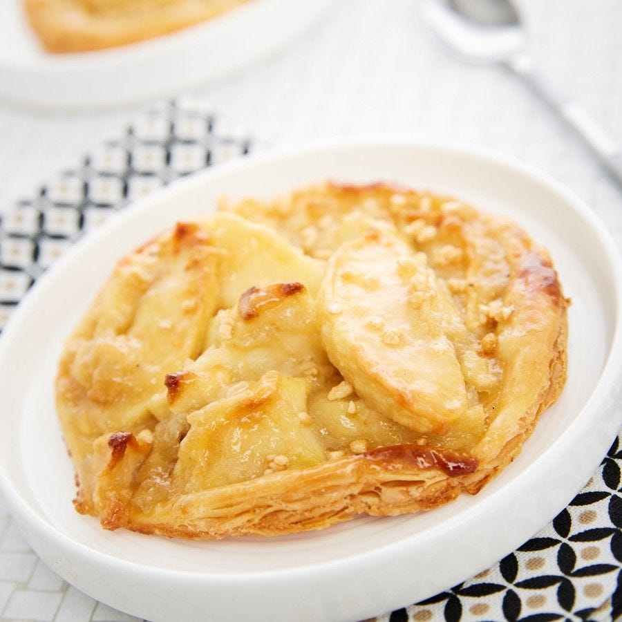 Tartelette fine aux pommes