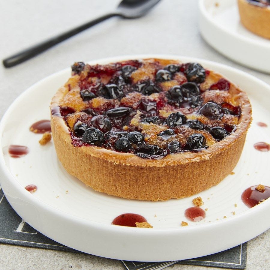 Tartelette amandine cassis