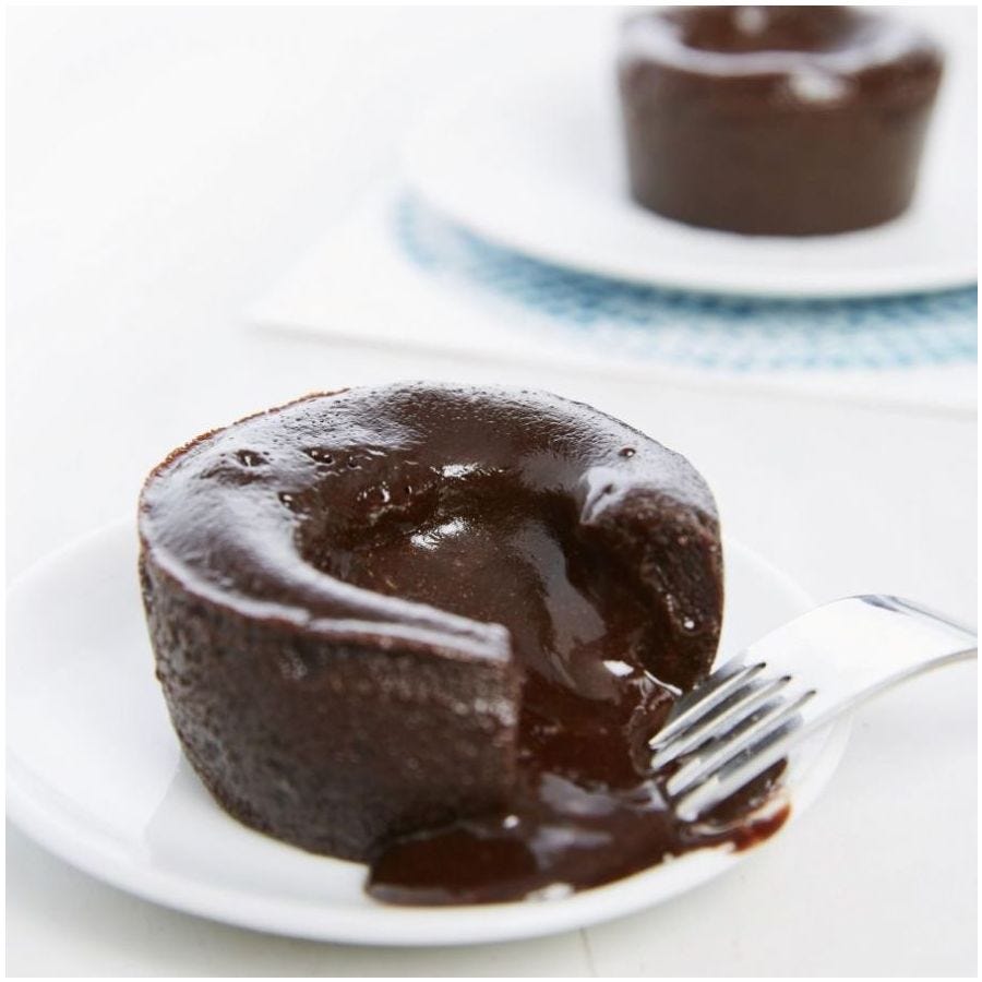 Cœur coulant au chocolat