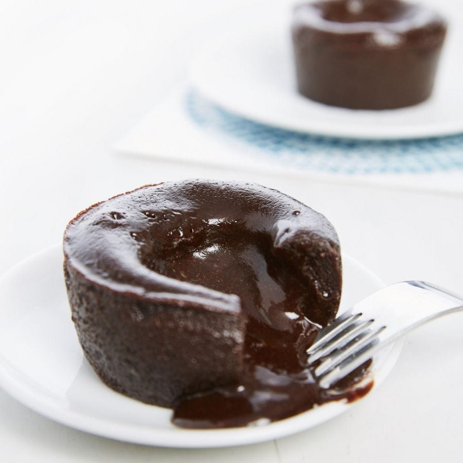 Cœur coulant au chocolat
