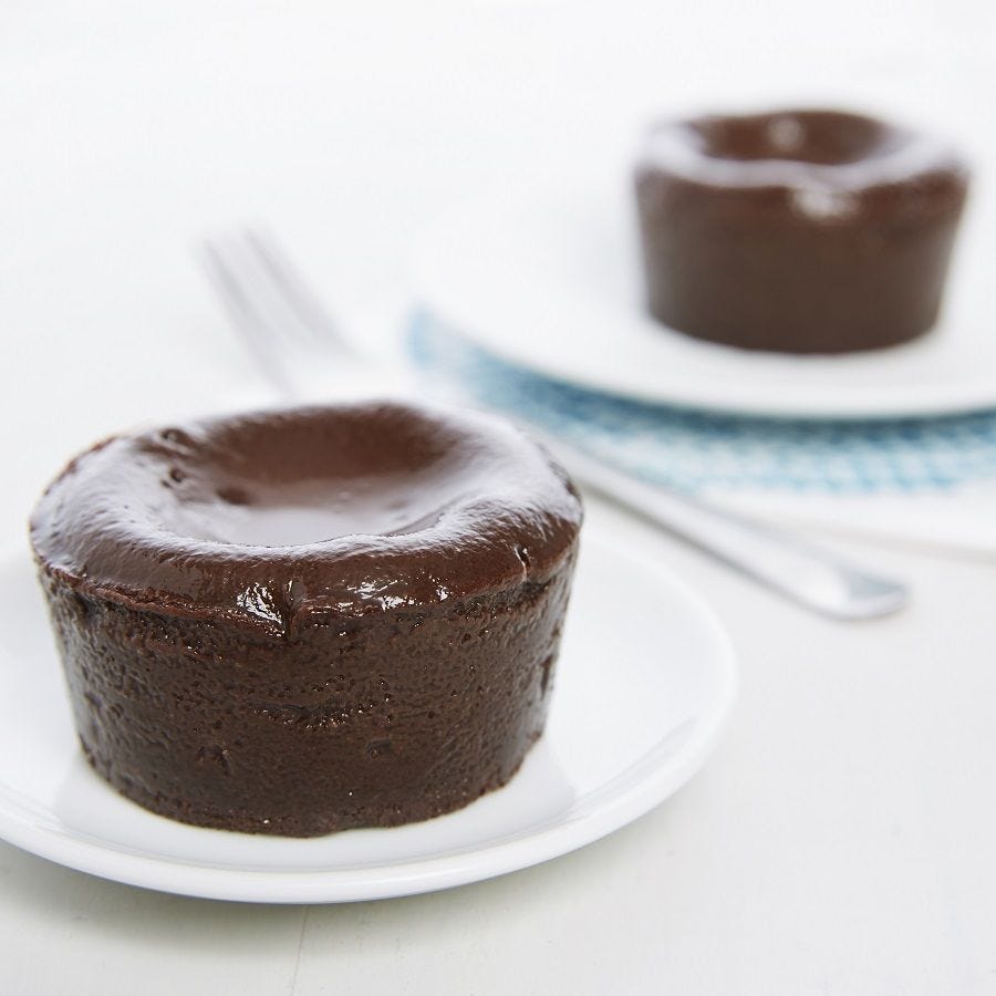 Cœur coulant au chocolat