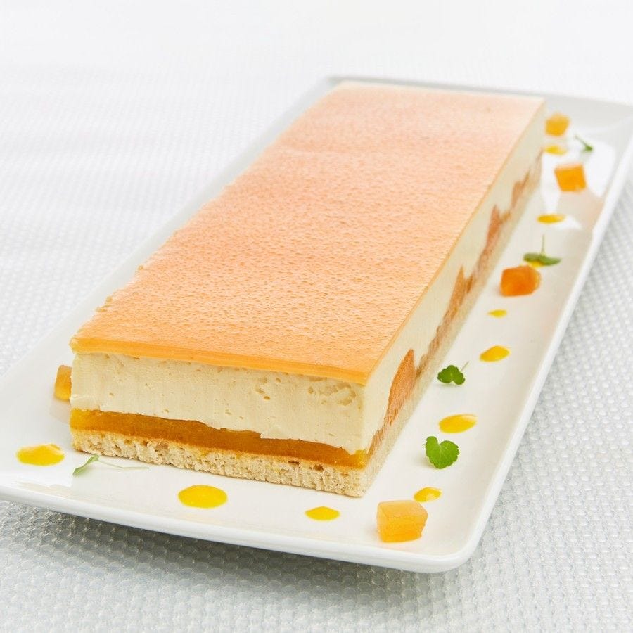 Entremets mandarine