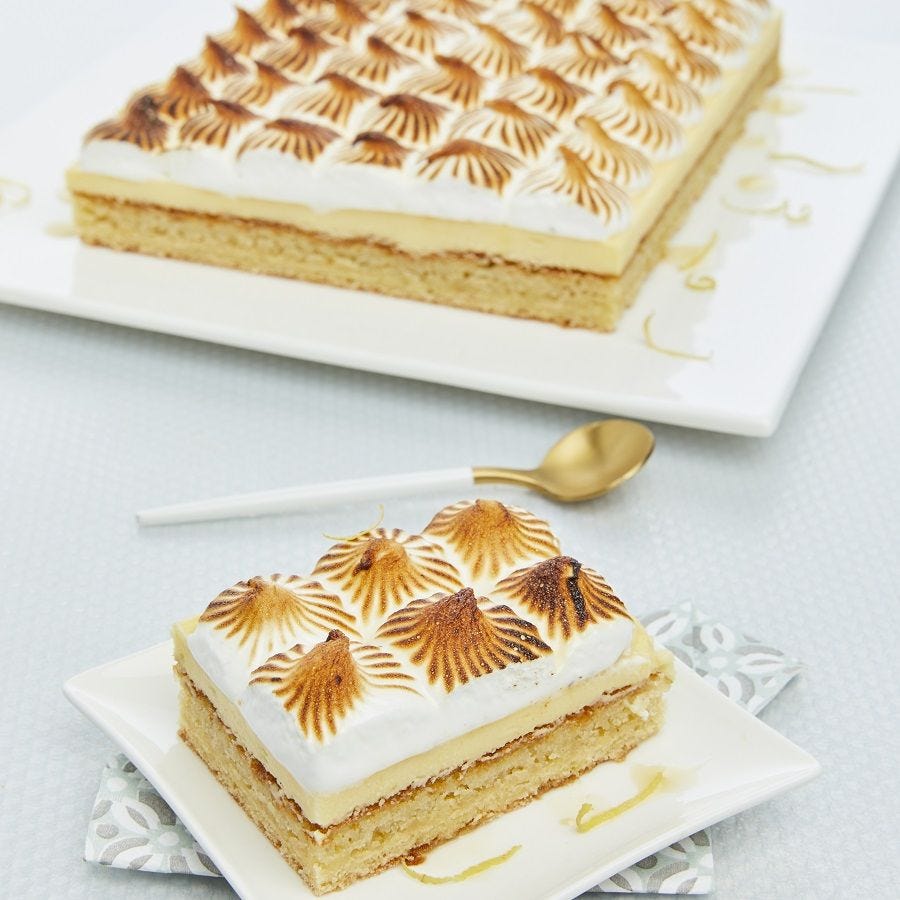 Entremets citron meringué