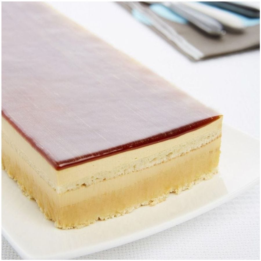 Entremets caramel au beurre salé