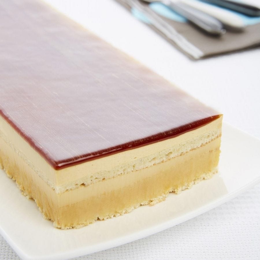 Entremets caramel au beurre salé