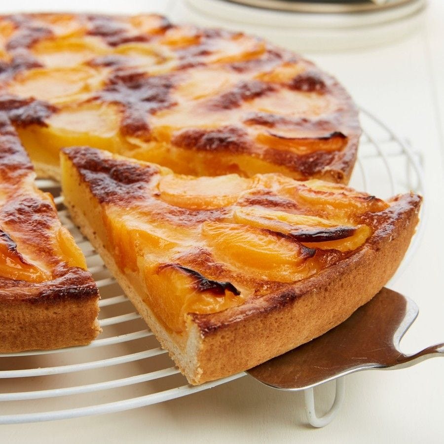 Tarte abricot amande