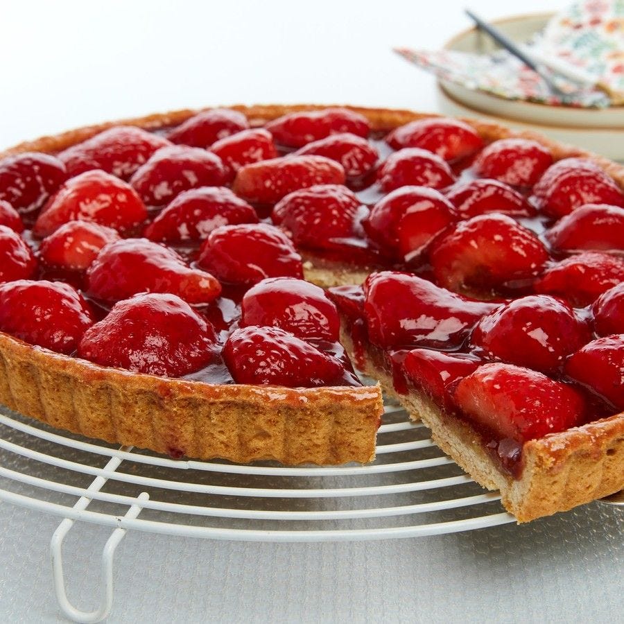 Tarte aux fraises