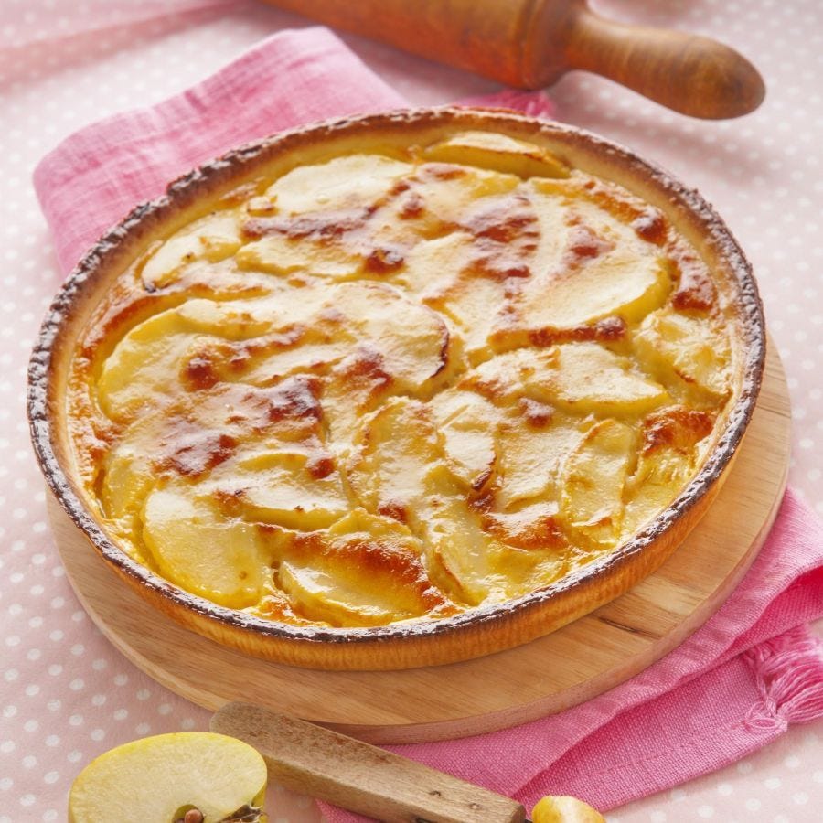 Tarte normande aux pommes du Val de Loire entière