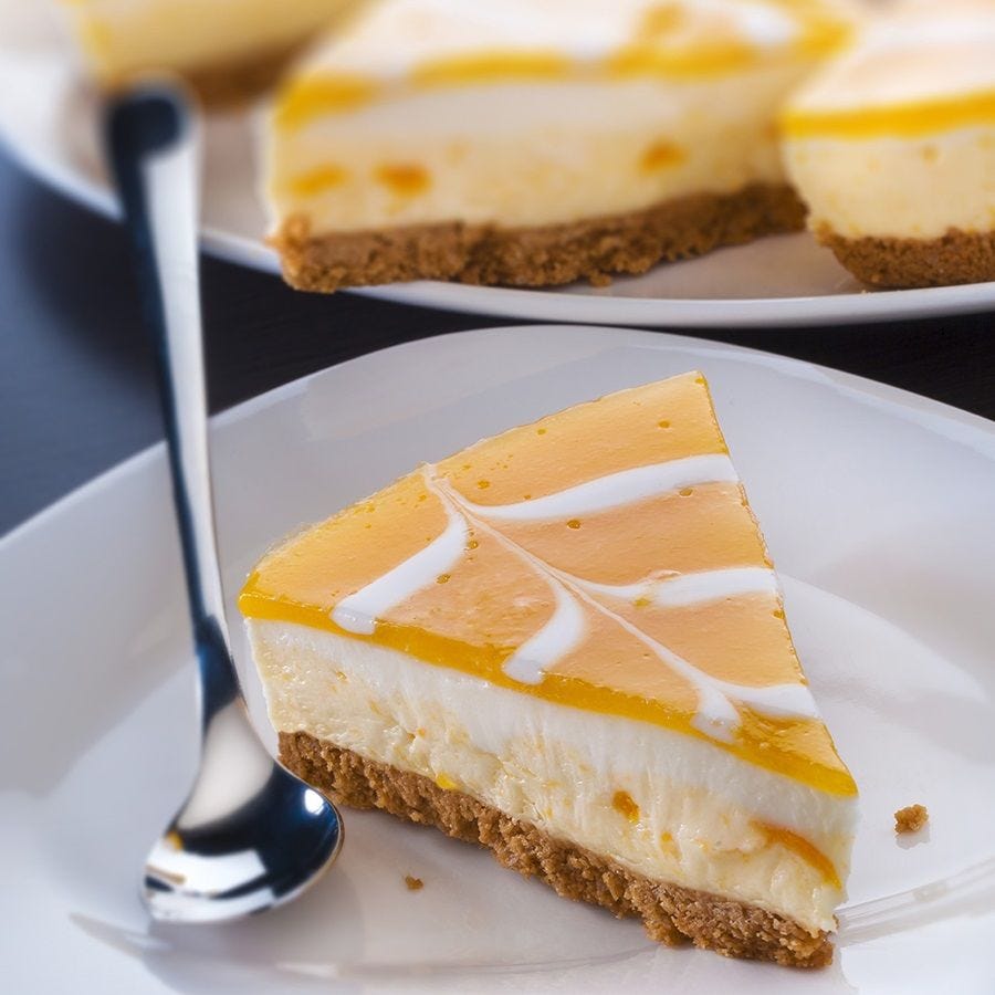 Gâteau à la mandarine et au fromage blanc