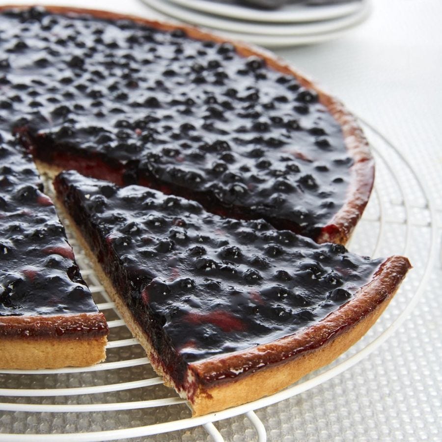 Tarte aux myrtilles