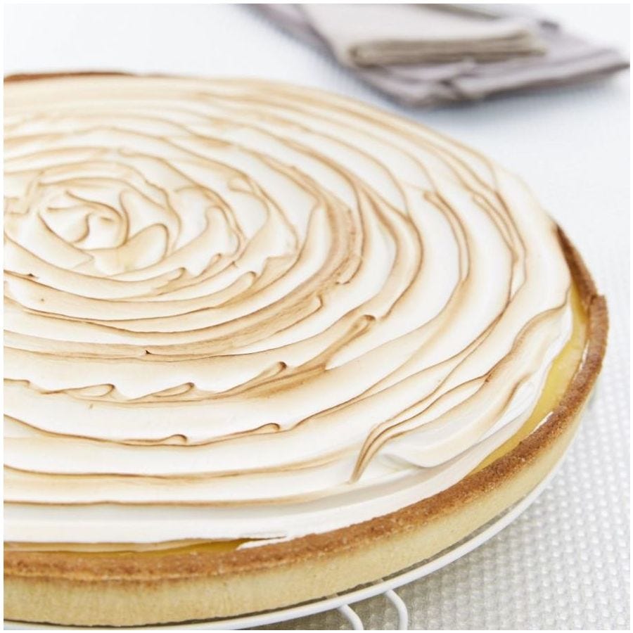 Tarte au citron de Sicile meringuée