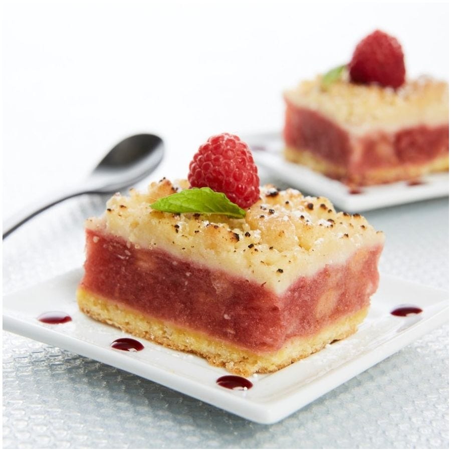 Crumble fraise framboise