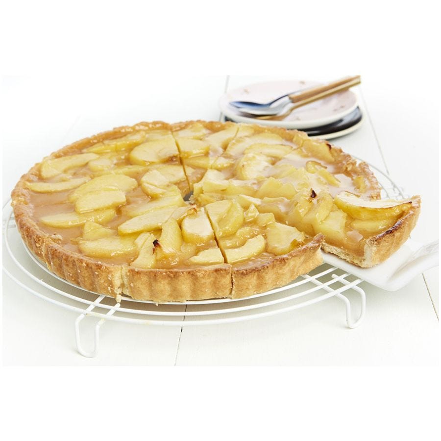 Tarte aux pommes bio prédécoupée
