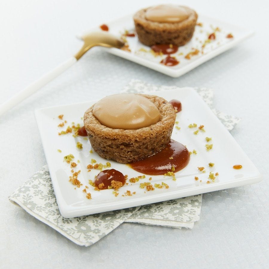 Cookie cup au caramel