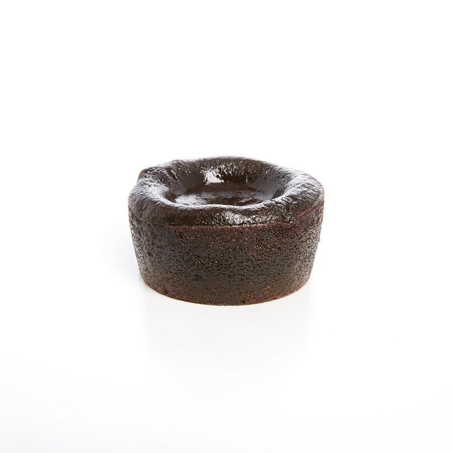 Mini cœur coulant au chocolat