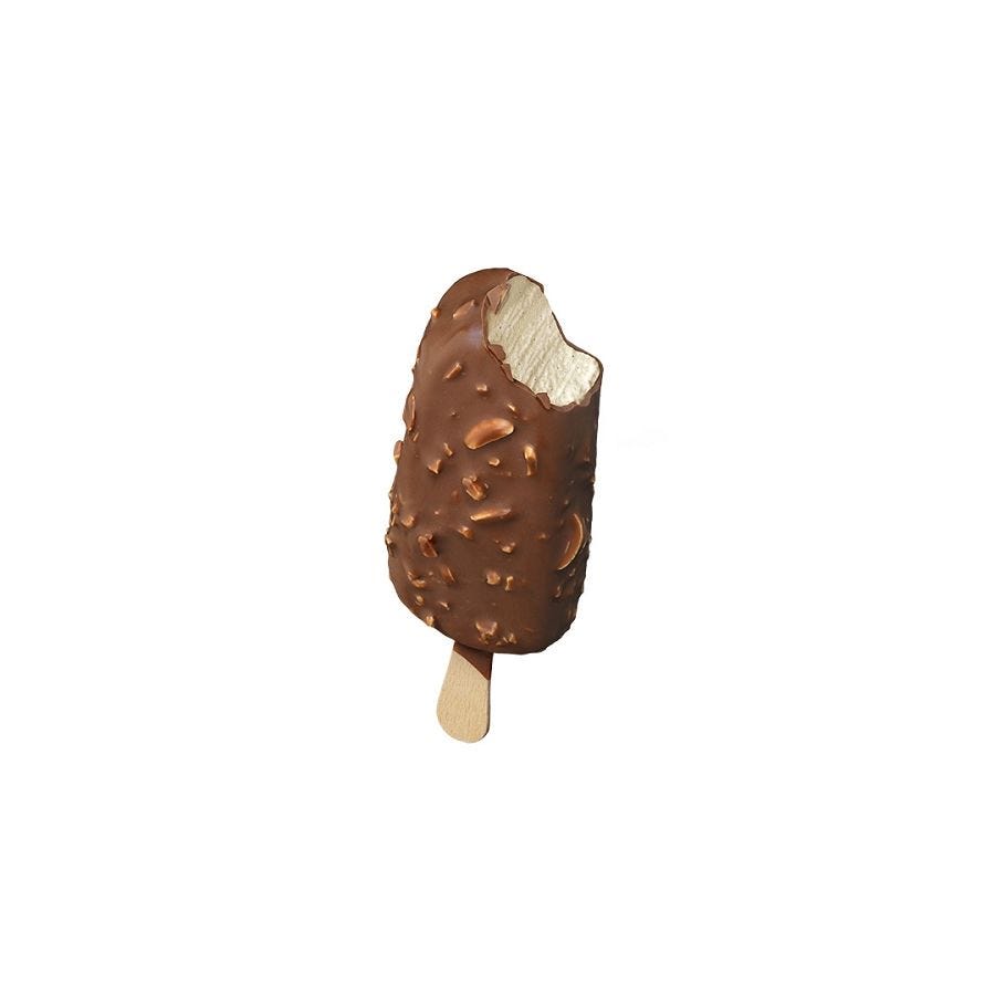 Bâtonnet vanille chocolat au lait et amandes 