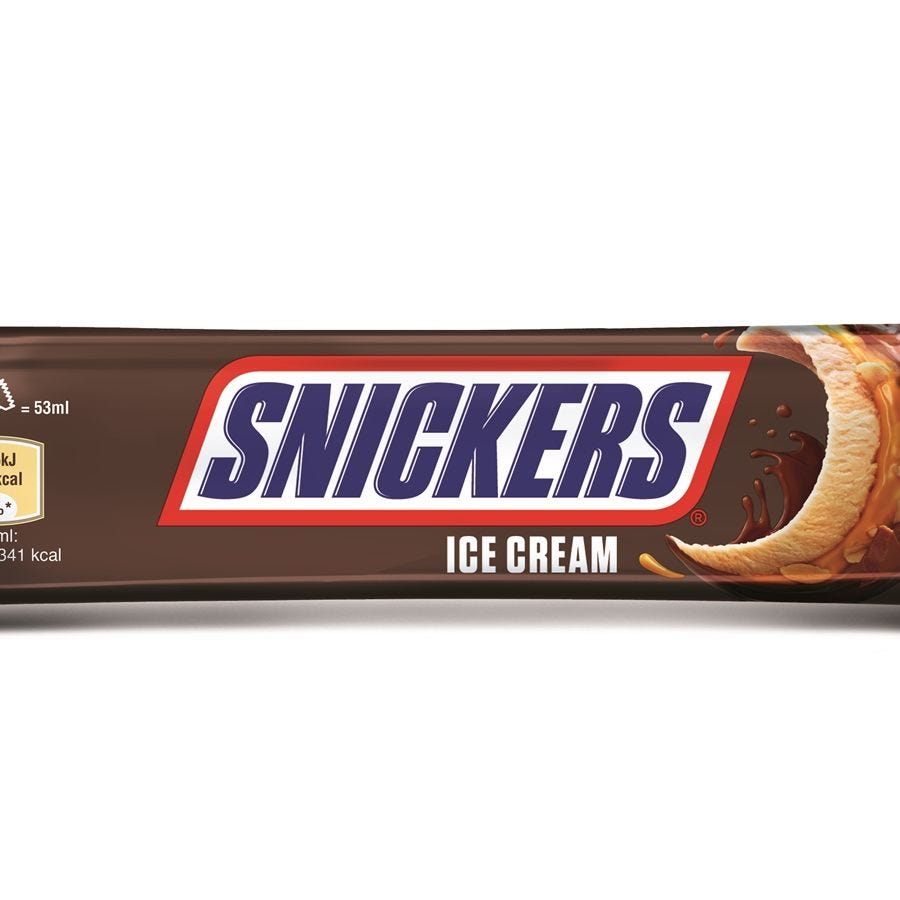 Barre glacée Snickers