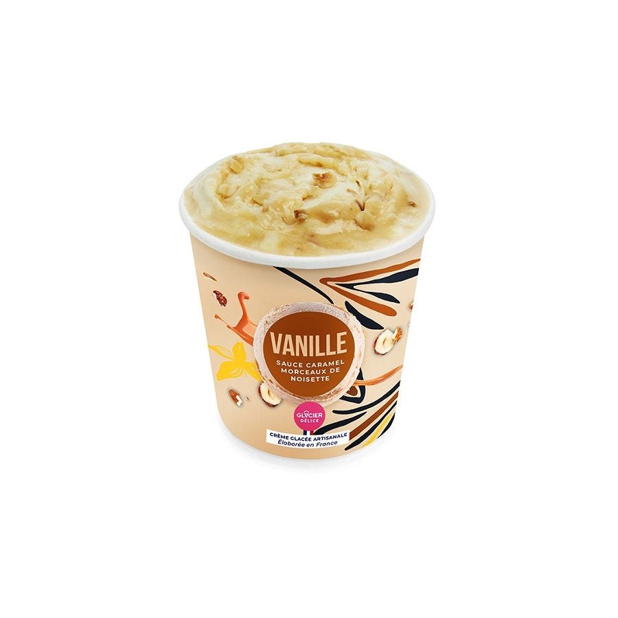 Pot gourmand vanille caramel noisette Artisanal