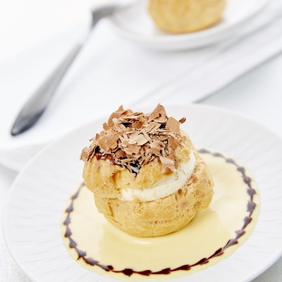 Profiterole glacée vanille artisanale