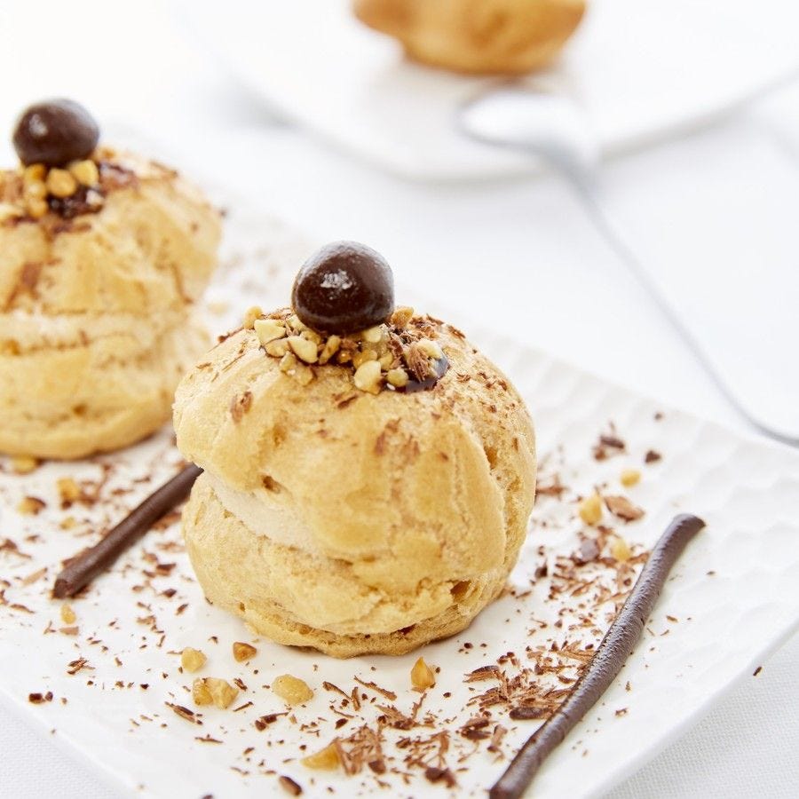 Profiterole caramel fleur de sel artisanale