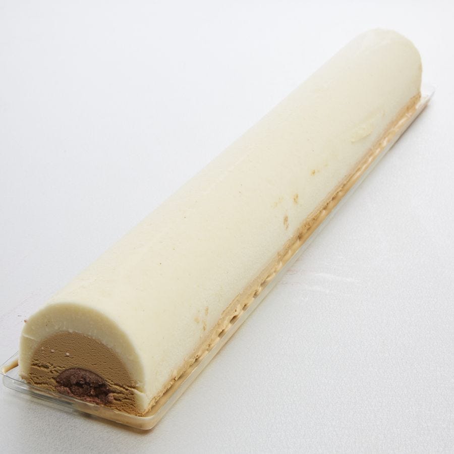 Gouttière glace caramel beurre salé/poire  artisanale