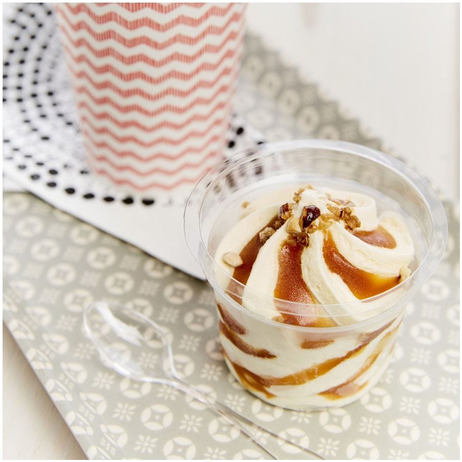 Sundae vanille caramel