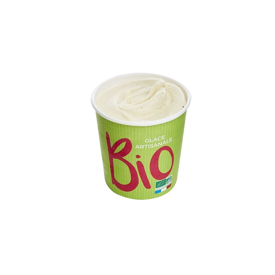 Pot crème glacée vanille bio