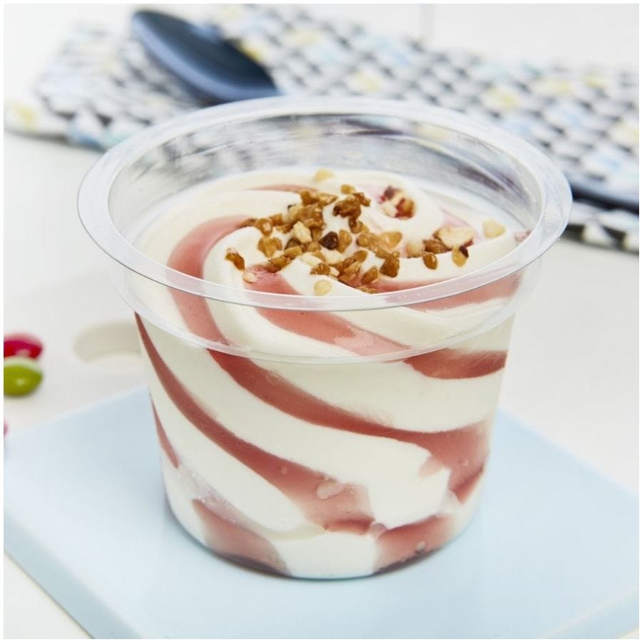 Sundae vanille fraise