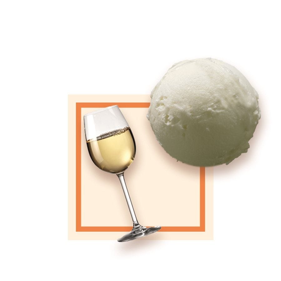 Glace vin jaune du Jura