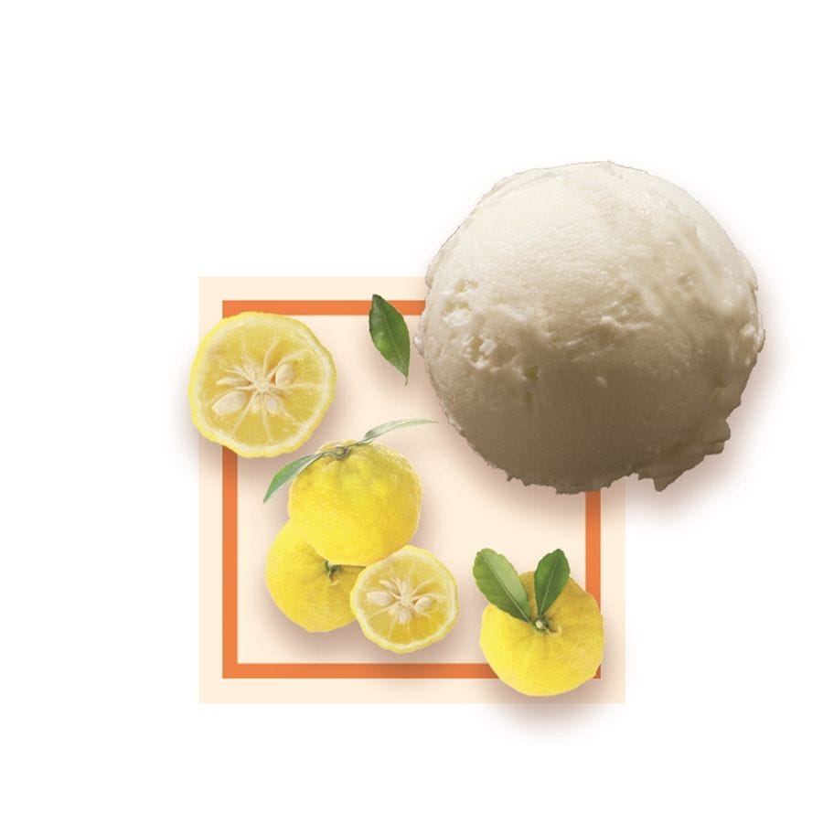 Sorbet yuzu artisanal