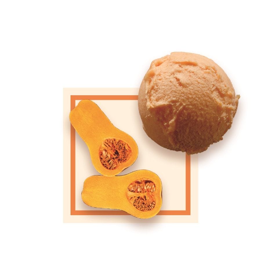 Glace butternut au mascarpone artisanale