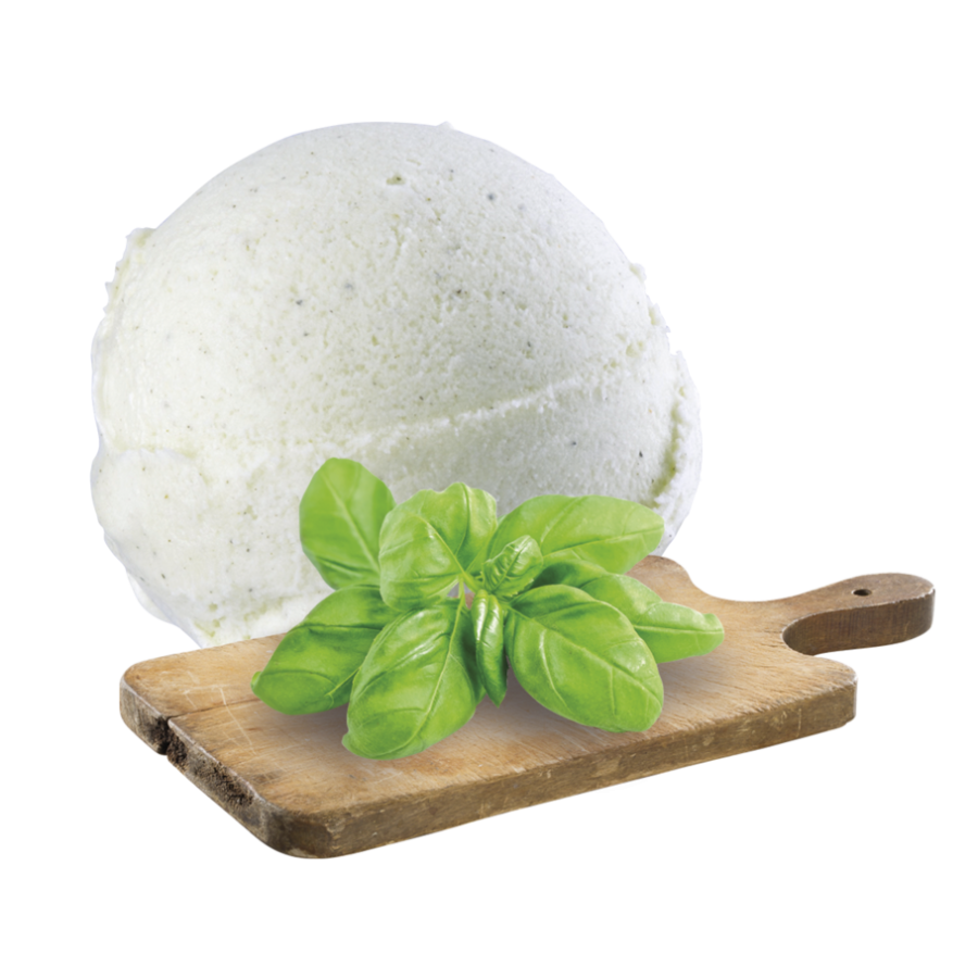 Sorbet basilic artisanal