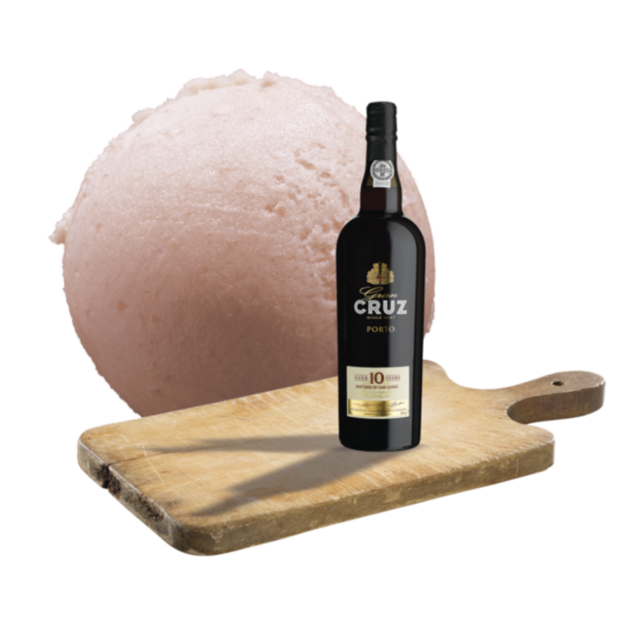 Sorbet Porto rouge artisanal